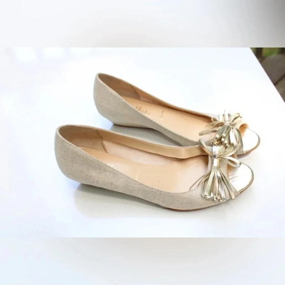 Butter peep toe wedges - Picture 7 of 13